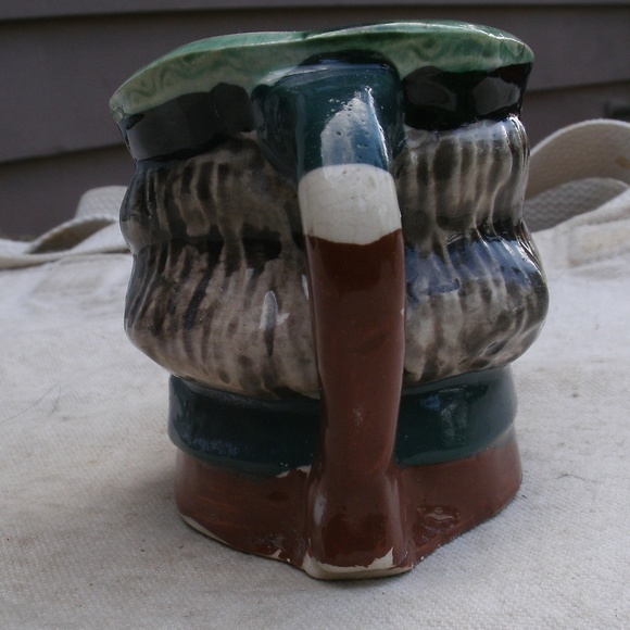 Vintage Toby Creamer Colonial Man Florart Japan - Picture 4 of 8
